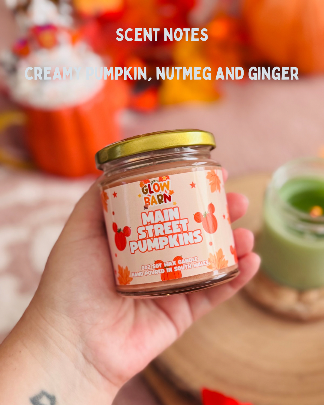Main Street Pumpkins Candle