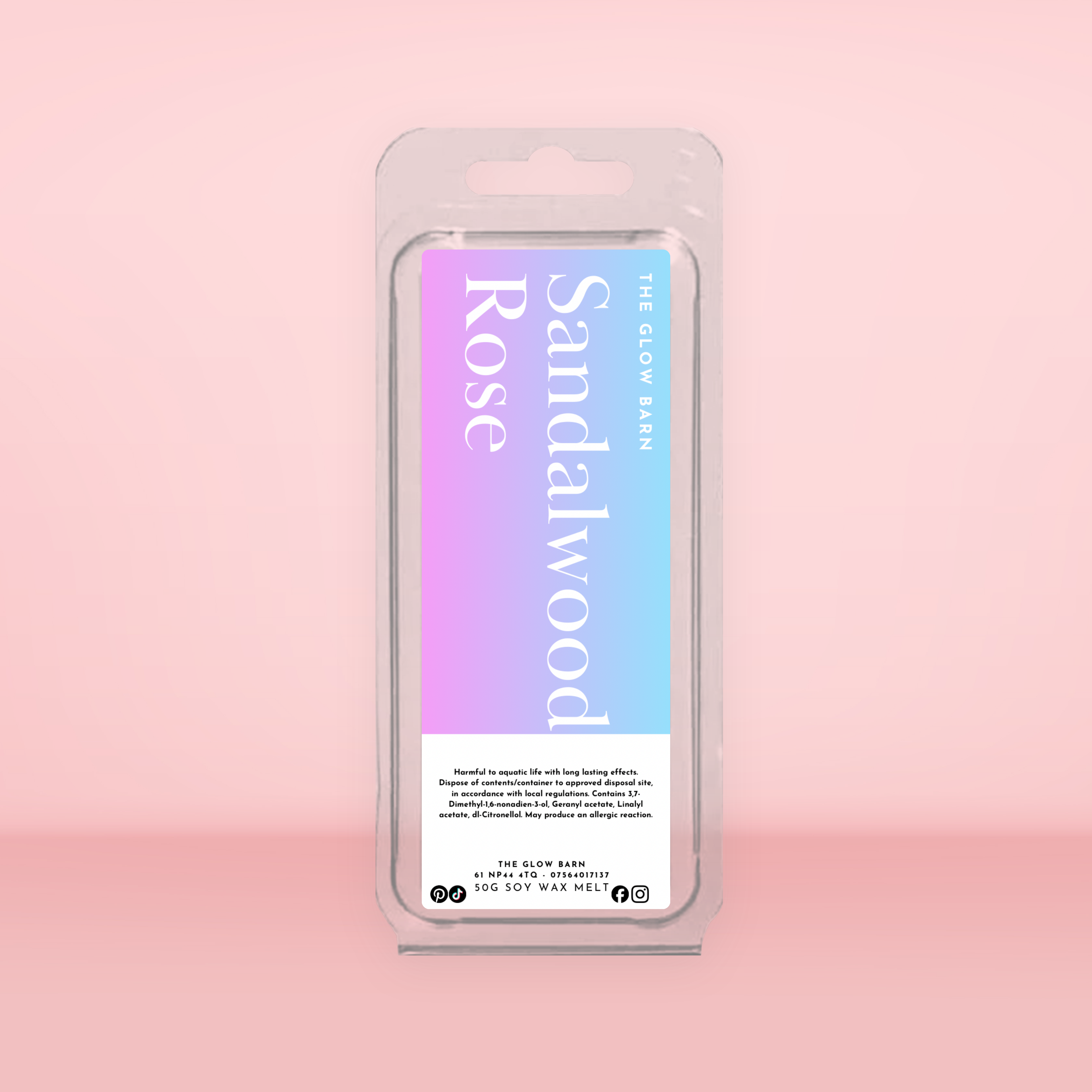 Sandalwood Rose Wax Melt