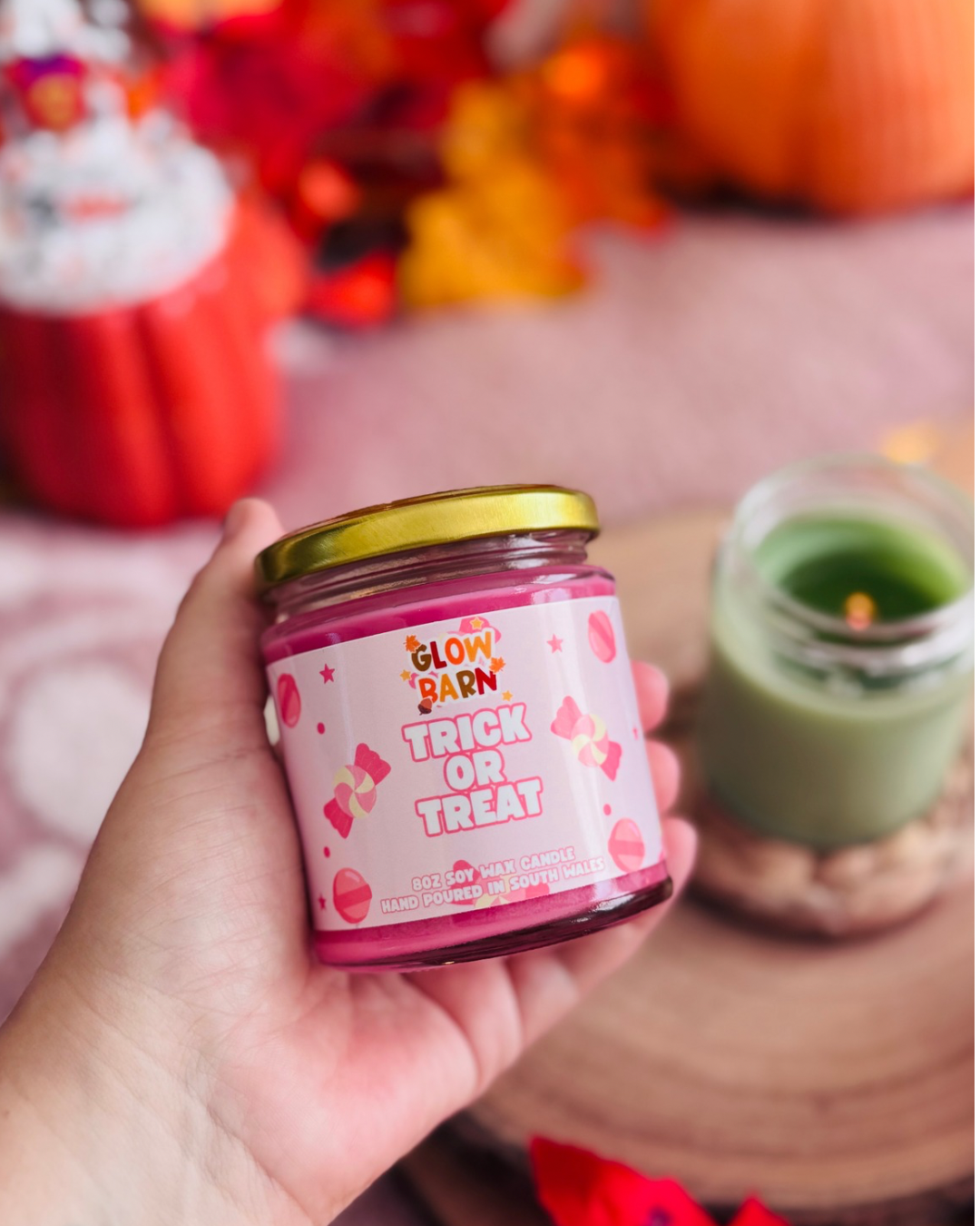 Trick or Treat Candle