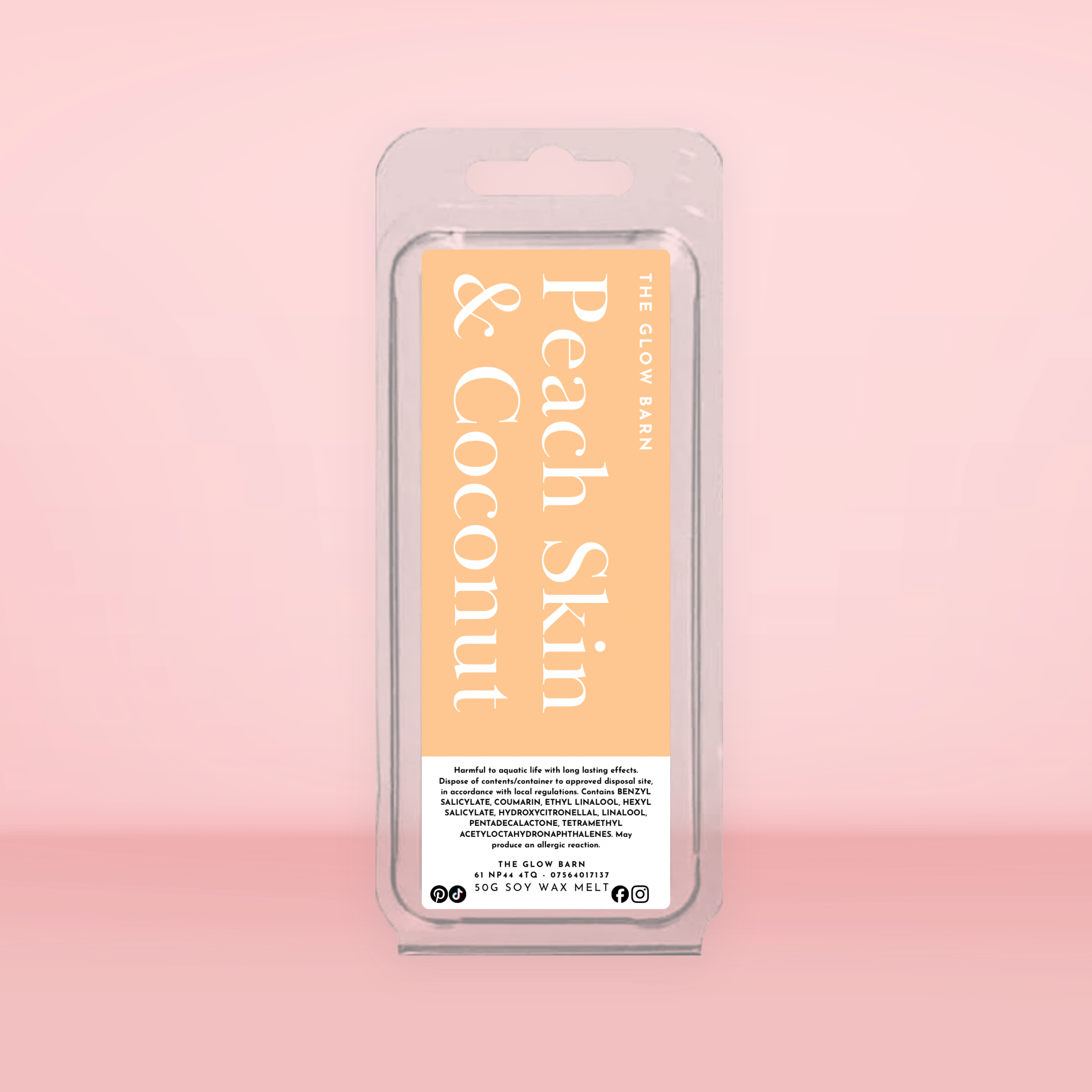 Peach Skin & Coconut Wax Melt