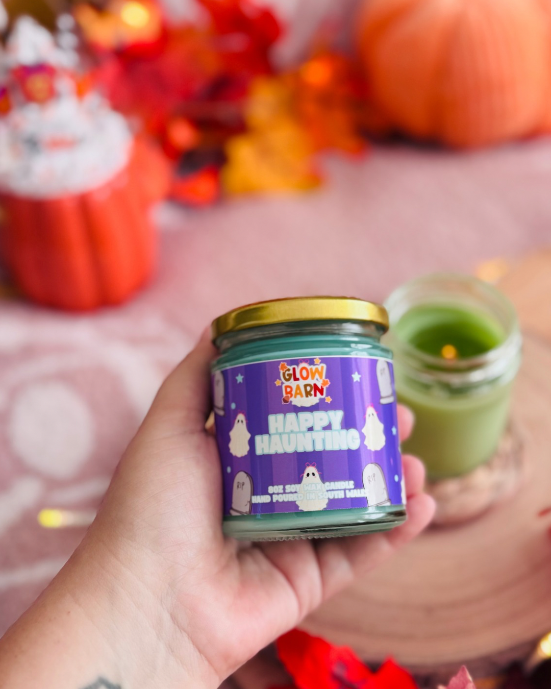 Happy Haunting Candle