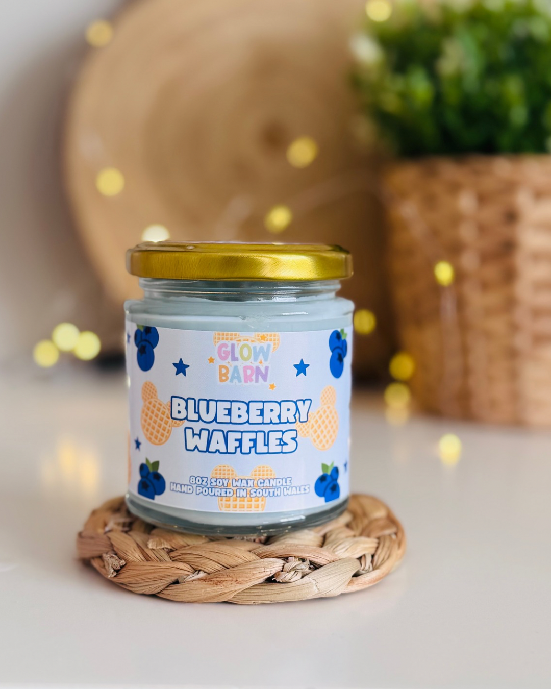 Blueberry Waffle Candle