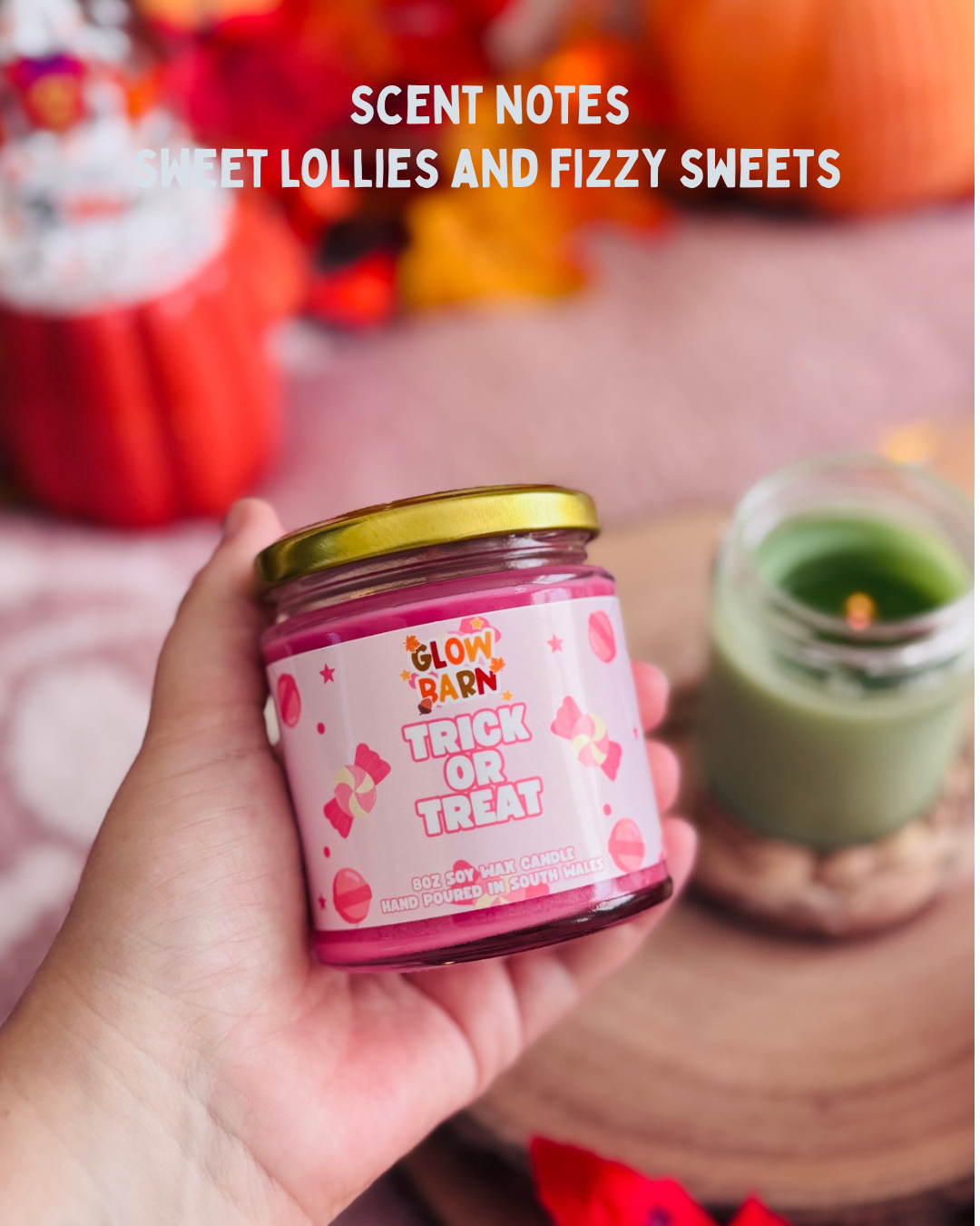 Trick or Treat Candle
