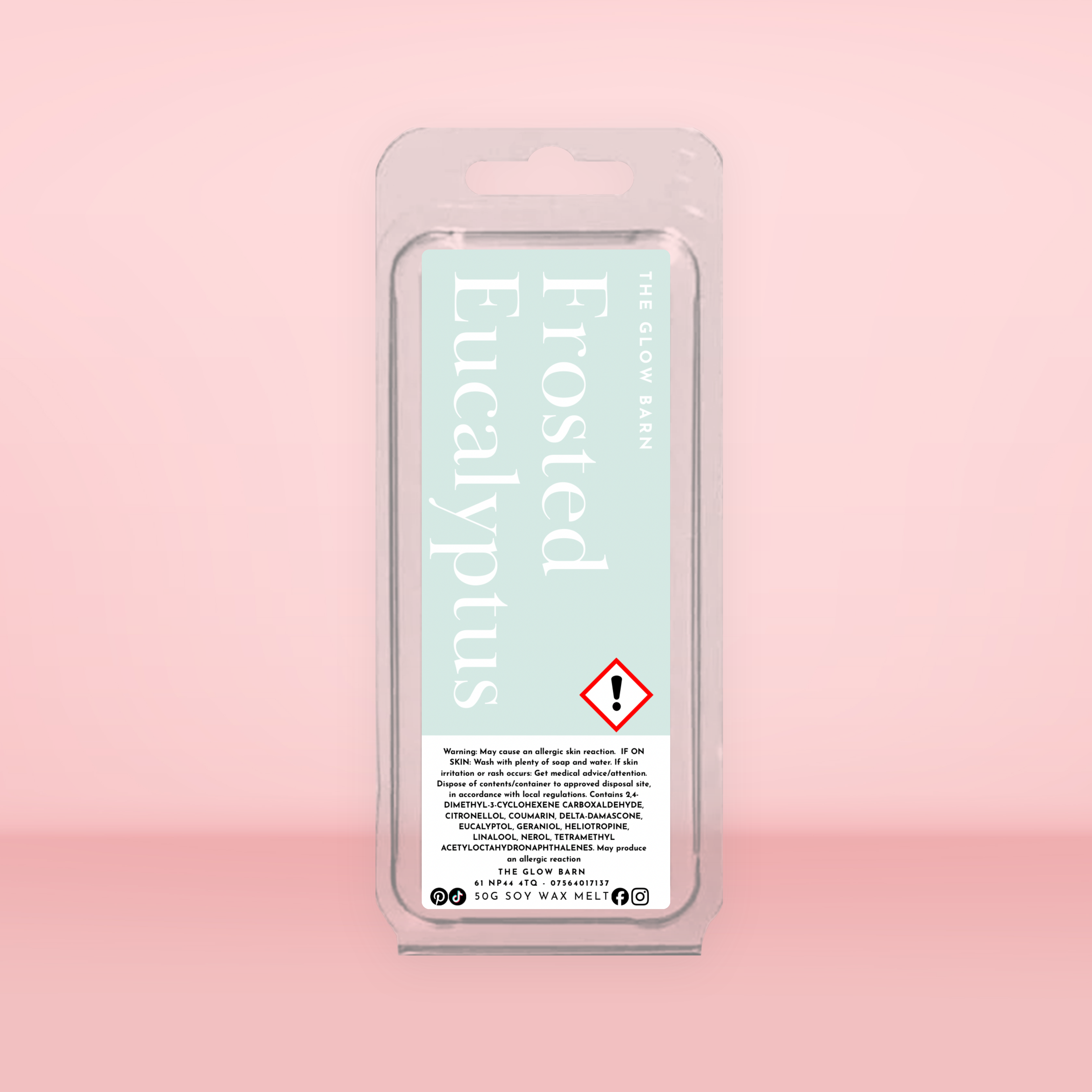 Frosted Eucalyptus Wax Melt