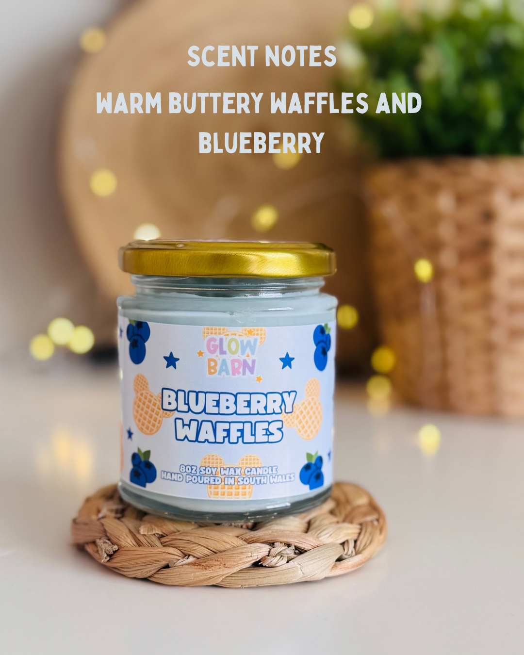 Blueberry Waffle Candle