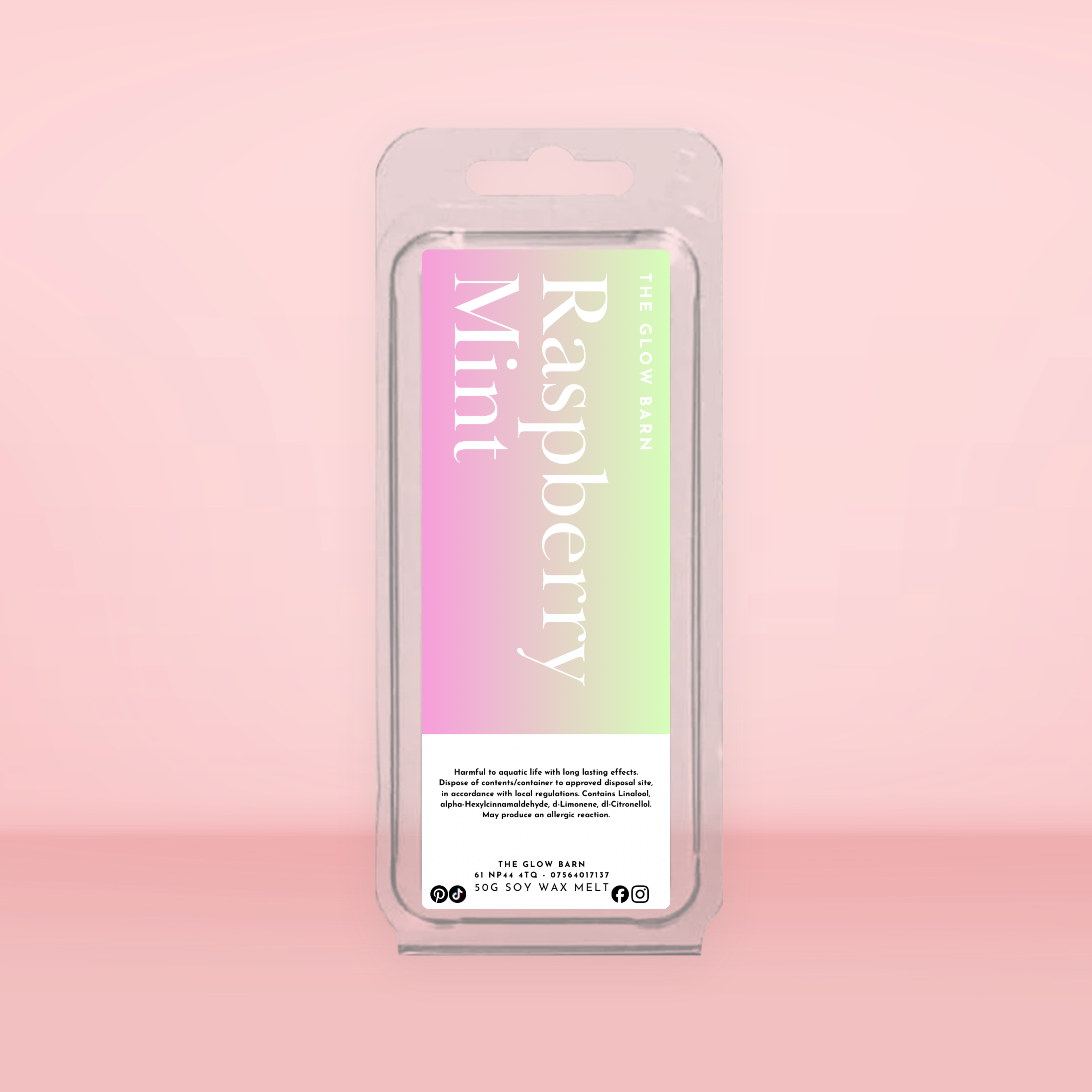 Raspberry Mint Wax Melt