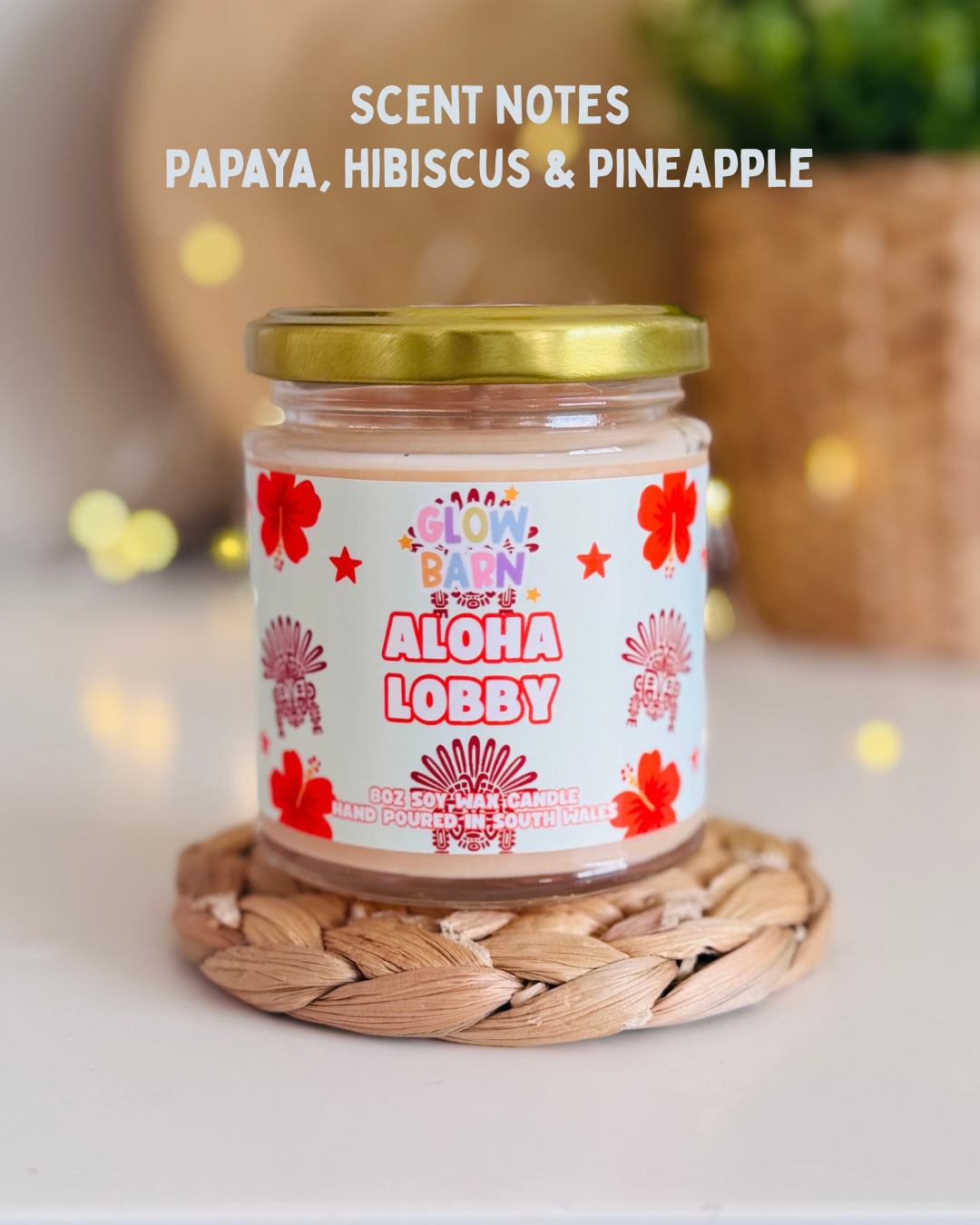 Aloha Lobby Candle